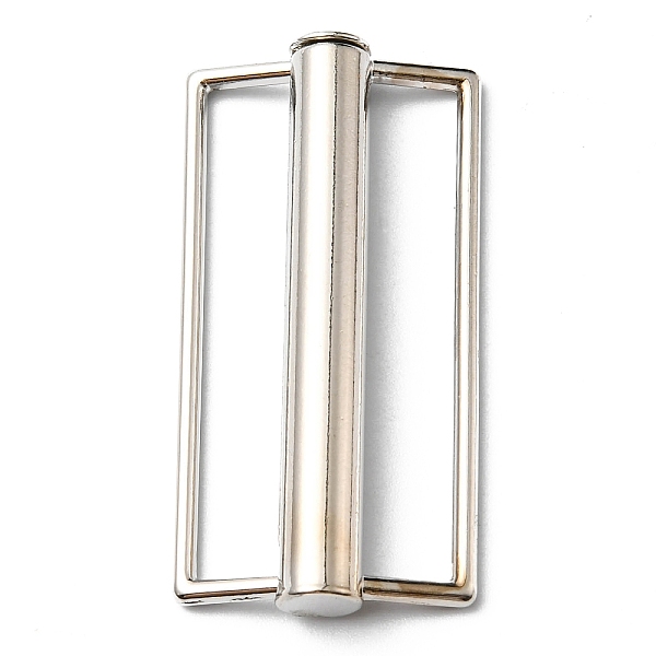 PandaHall Alloy Belt Strap Buckles, for Down Jacket Windbreaker Garment Accessories, Rectangle, Platinum, 44.5x22.5x6.5mm, Hole: 39x7mm...
PandaHall Alloy Belt Strap Buckles, for Down Jacket Windbreaker Garment Accessories, Rectangle, Platinum, 44.5x22.5x6.5mm, Hole: 39x7mm...