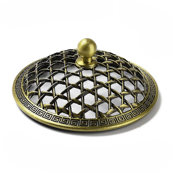 PandaHall Alloy Mesh Lid, for Incense Burner Bowl, Round, Antique Bronze, 77x35mm Alloy Round
PandaHall Alloy Mesh Lid, for Incense Burner Bowl, Round, Antique Bronze, 77x35mm Alloy Round