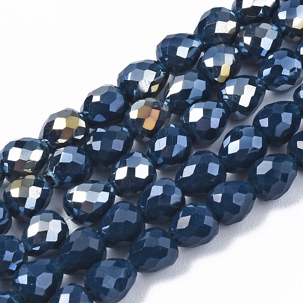 PandaHall Opaque Glass Beads Strands, AB Color Plated, Faceted, Teardrop, Marine Blue, 4.5x4.5mm, Hole: 1mm, about 99~101pcs/strand, 17.64...
PandaHall Opaque Glass Beads Strands, AB Color Plated, Faceted, Teardrop, Marine Blue, 4.5x4.5mm, Hole: 1mm, about 99~101pcs/strand, 17.64...