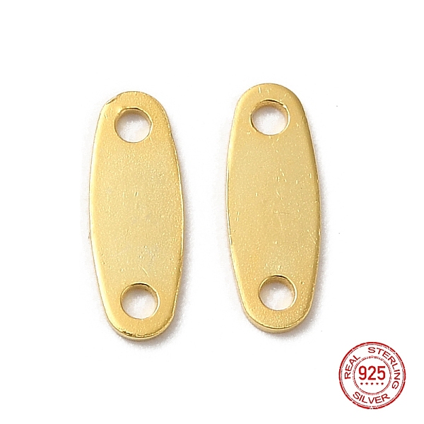 PandaHall 925 Sterling Silver Links, Chain Tabs, with 925 Stamp, Golden, 9x3.2x0.5mm, Hole: 1mm Sterling Silver
PandaHall 925 Sterling Silver Links, Chain Tabs, with 925 Stamp, Golden, 9x3.2x0.5mm, Hole: 1mm Sterling Silver