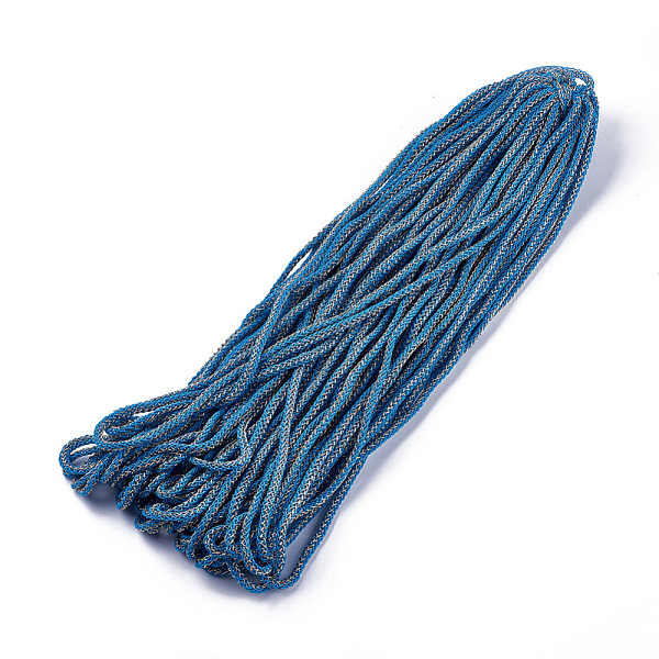 PandaHall Braided Polyester Cord, with Polyester Elastic Cord, Dodger Blue, 5mm, 50Yards/Bundle(150 Feet/Bundle) Polyester Blue
PandaHall Braided Polyester Cord, with Polyester Elastic Cord, Dodger Blue, 5mm, 50Yards/Bundle(150 Feet/Bundle) Polyester Blue