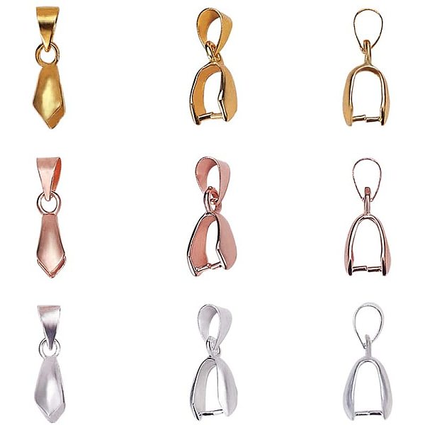 PandaHall 90 pcs 3 Colors Brass Pinch Bails Pinch Clip Bail Clasp Dangle Charm Bead Pendant Connector Findings for Pendants Necklace...
PandaHall 90 pcs 3 Colors Brass Pinch Bails Pinch Clip Bail Clasp Dangle Charm Bead Pendant Connector Findings for Pendants Necklace...