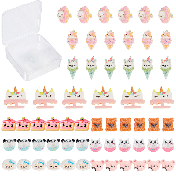PandaHall SUNNYCLUE Opaque Resin Cabochons, Mixed Shapes, Mixed Color, 60pcs/box Resin Mixed Shapes Multicolor
PandaHall SUNNYCLUE Opaque Resin Cabochons, Mixed Shapes, Mixed Color, 60pcs/box Resin Mixed Shapes Multicolor