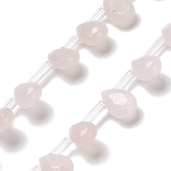 PandaHall Natural Rose Quartz Beads Strands, Faceted, Teardrop, Top Drilled, 9x6x4mm, Hole: 0.8mm, about 32pcs/strand, 16.54''(42cm) Rose...
PandaHall Natural Rose Quartz Beads Strands, Faceted, Teardrop, Top Drilled, 9x6x4mm, Hole: 0.8mm, about 32pcs/strand, 16.54''(42cm) Rose...