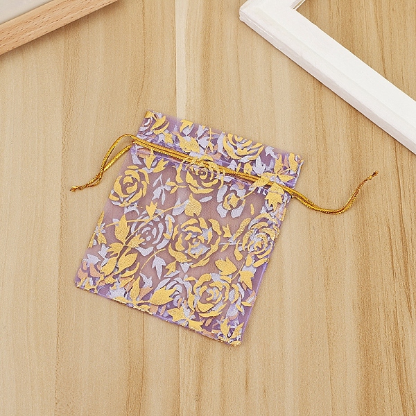 PandaHall Rectangle Organza Drawstring Gift Bags, Gold Stamping Rose Pouches for Wedding Party Gift Storage, Orchid, 9x7cm Organza Rectangle..., Purple
PandaHall Rectangle Organza Drawstring Gift Bags, Gold Stamping Rose Pouches for Wedding Party Gift Storage, Orchid, 9x7cm Organza Rectangle..., Purple