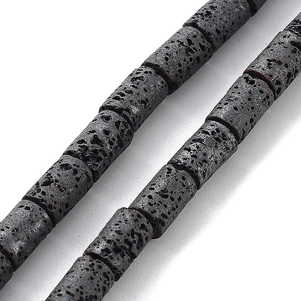 PandaHall Natural Lava Rock Beads Strands, Frosted, Column, 4x6~6.5mm, Hole: 1mm, about 60pcs/strand, 15.75''(40cm) Lava Rock Column
PandaHall Natural Lava Rock Beads Strands, Frosted, Column, 4x6~6.5mm, Hole: 1mm, about 60pcs/strand, 15.75''(40cm) Lava Rock Column