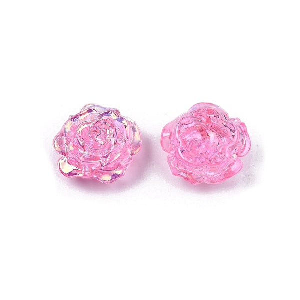 PandaHall Transparent ABS Plastic Beads, Half Drilled, Flower, Hot Pink, 15x16x6.5mm, Hole: 1.2mm ABS Plastic Flower
PandaHall Transparent ABS Plastic Beads, Half Drilled, Flower, Hot Pink, 15x16x6.5mm, Hole: 1.2mm ABS Plastic Flower