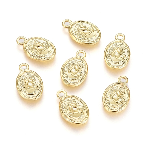 PandaHall Brass Pendants, Long-Lasting Plated, Oval, Real 18K Gold Plated, 15.5x9.5x1.5mm, Hole: 1.8mm Brass Oval
PandaHall Brass Pendants, Long-Lasting Plated, Oval, Real 18K Gold Plated, 15.5x9.5x1.5mm, Hole: 1.8mm Brass Oval