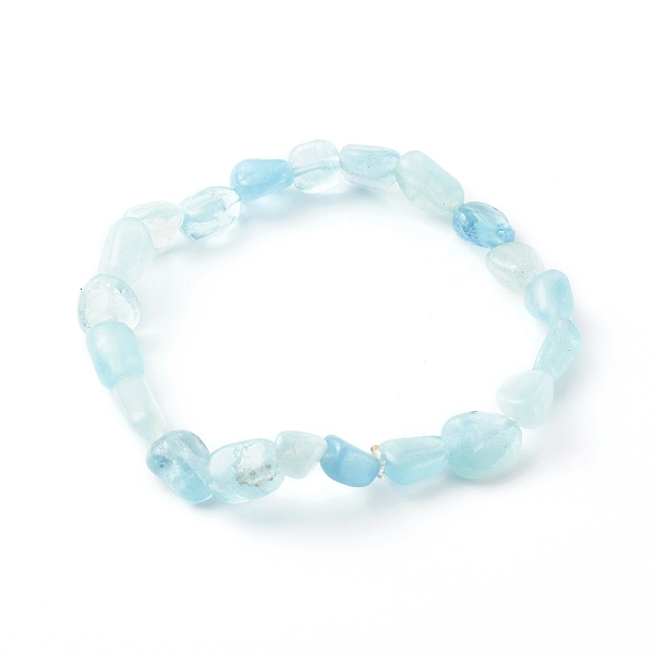 PandaHall Natural Aquamarine Beaded Stretch Bracelets for Kids, Tumbled Stone, Nuggets, Inner Diameter: 1-3/4~1-7/8 inch(4.3~4.7cm)...
PandaHall Natural Aquamarine Beaded Stretch Bracelets for Kids, Tumbled Stone, Nuggets, Inner Diameter: 1-3/4~1-7/8 inch(4.3~4.7cm)...