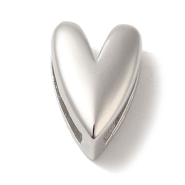 PandaHall Rack Plating Brass Beads, Cadmium Free & Lead Free, Long-Lasting Plated, Heart, Platinum, 15x10x7mm, Hole: 12.5x3mm Brass Heart
PandaHall Rack Plating Brass Beads, Cadmium Free & Lead Free, Long-Lasting Plated, Heart, Platinum, 15x10x7mm, Hole: 12.5x3mm Brass Heart