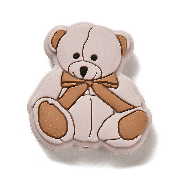 PandaHall Bear Silicone Focal Beads, Silicone Teething Beads, Thistle, 30x28.5x9.5mm, Hole: 2.5mm Silicone Bear Purple
PandaHall Bear Silicone Focal Beads, Silicone Teething Beads, Thistle, 30x28.5x9.5mm, Hole: 2.5mm Silicone Bear Purple