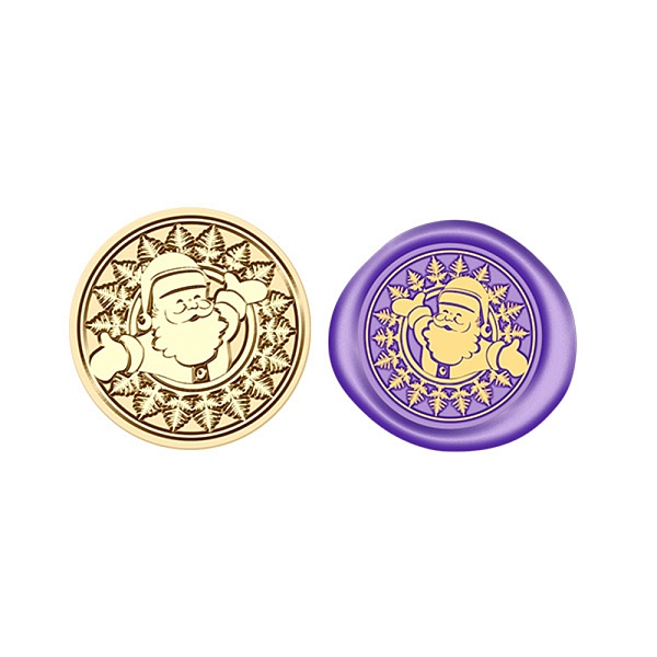 PandaHall Christmas Series Wax Seal Brass Stamp Head, for Wax Seal Stamp, Golden, Santa Claus, 25x15mm, Inner Diameter: 7mm Brass Santa...
PandaHall Christmas Series Wax Seal Brass Stamp Head, for Wax Seal Stamp, Golden, Santa Claus, 25x15mm, Inner Diameter: 7mm Brass Santa...