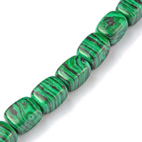 PandaHall Synthetic Malachite Beads Strands, Cuboid, 8.5~11x7.5~9x7.5~9mm, Hole: 1.2mm, about 20pcs/strand, 7.72~8.74 inch(19.6~22.2cm)...
PandaHall Synthetic Malachite Beads Strands, Cuboid, 8.5~11x7.5~9x7.5~9mm, Hole: 1.2mm, about 20pcs/strand, 7.72~8.74 inch(19.6~22.2cm)...
