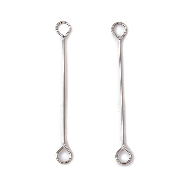 PandaHall 304 Stainless Steel Connector Charms, Stick Shape, Stainless Steel Color, 25x3x0.5mm, Hole: 1.8mm 304 Stainless Steel Others
PandaHall 304 Stainless Steel Connector Charms, Stick Shape, Stainless Steel Color, 25x3x0.5mm, Hole: 1.8mm 304 Stainless Steel Others