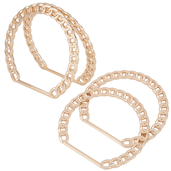 PandaHall PH 4pcs Chain Bag Handle, Metal Purse Handles Handbag Semicircle Handbag Handle Frame Handle Replacement Accessories for...
PandaHall PH 4pcs Chain Bag Handle, Metal Purse Handles Handbag Semicircle Handbag Handle Frame Handle Replacement Accessories for...