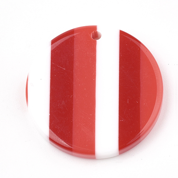 PandaHall Resin Pendants, Flat Round with Stripe Pattern, Red, 29.5x4mm, Hole: 1.5mm Resin Flat Round Red
PandaHall Resin Pendants, Flat Round with Stripe Pattern, Red, 29.5x4mm, Hole: 1.5mm Resin Flat Round Red