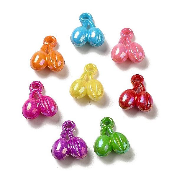 PandaHall Plating Opaque Acrylic Pendants, AB Color, Fruit, Mixed Color, 21.5x17x8mm, Hole: 2.5mm, 500pcs/500g Acrylic Fruit Multicolor
PandaHall Plating Opaque Acrylic Pendants, AB Color, Fruit, Mixed Color, 21.5x17x8mm, Hole: 2.5mm, 500pcs/500g Acrylic Fruit Multicolor