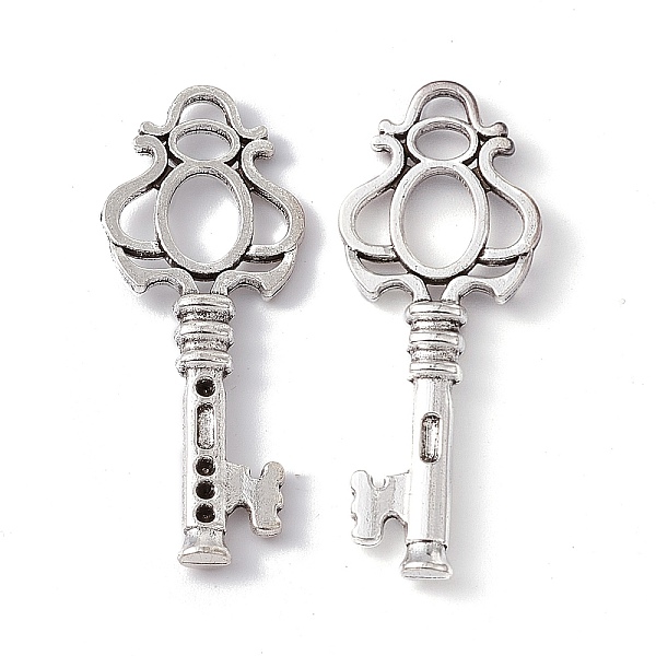 PandaHall Alloy Pendants, Cadmium Free & Lead Free, Key, Antique Silver, 45mm long, 17mm wide, 3.5mm thick Alloy Key
PandaHall Alloy Pendants, Cadmium Free & Lead Free, Key, Antique Silver, 45mm long, 17mm wide, 3.5mm thick Alloy Key