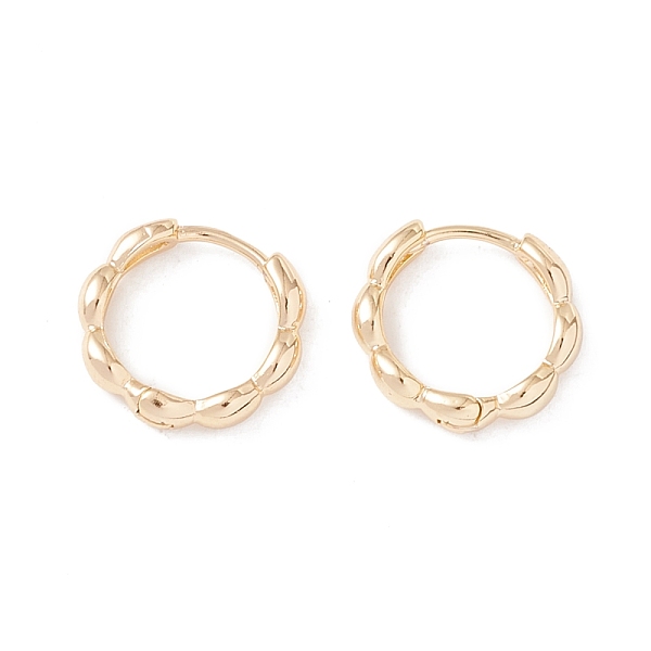 PandaHall Brass Oval Beaded Hoop Earrings for Women, Cadmium Free & Lead Free, Real 14K Gold Plated, 13x14x3mm, Pin: 0.8mm Brass Oval
PandaHall Brass Oval Beaded Hoop Earrings for Women, Cadmium Free & Lead Free, Real 14K Gold Plated, 13x14x3mm, Pin: 0.8mm Brass Oval