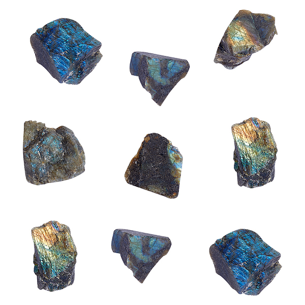 PandaHall Raw Natural Labradorite Nuggets, Reiki Energy Stone, for Home Display Decoration, Meditation, 48~52x42~46.5x30~37mm, about...
PandaHall Raw Natural Labradorite Nuggets, Reiki Energy Stone, for Home Display Decoration, Meditation, 48~52x42~46.5x30~37mm, about...