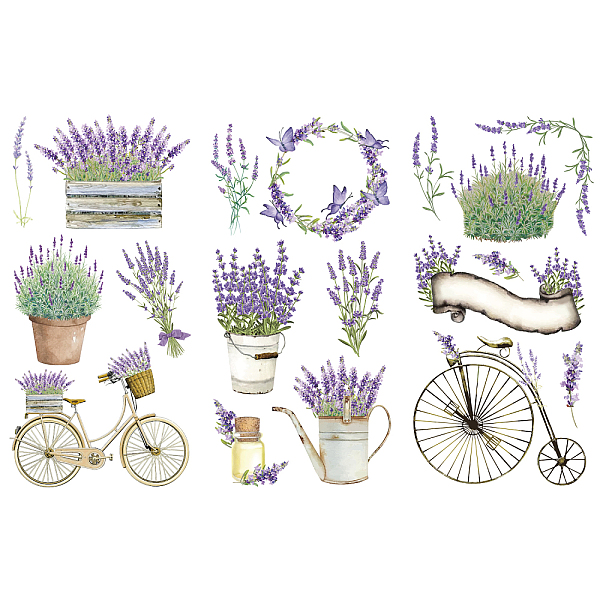 PandaHall GLOBLELAND 3Pcs Lavender Theme Decor Transfers 6x12 inch Furniture Transfer Stickers Plants Wall Art Decals for Bedroom Living...
PandaHall GLOBLELAND 3Pcs Lavender Theme Decor Transfers 6x12 inch Furniture Transfer Stickers Plants Wall Art Decals for Bedroom Living...