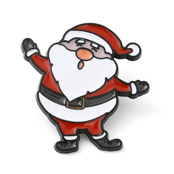 PandaHall Christmas Theme Enamel Pin, Electrophoresis Black Plated Alloy Badge for Backpack Clothes, Santa Claus, 30.5x30x1.5mm Alloy+Enamel..., Red
PandaHall Christmas Theme Enamel Pin, Electrophoresis Black Plated Alloy Badge for Backpack Clothes, Santa Claus, 30.5x30x1.5mm Alloy+Enamel..., Red