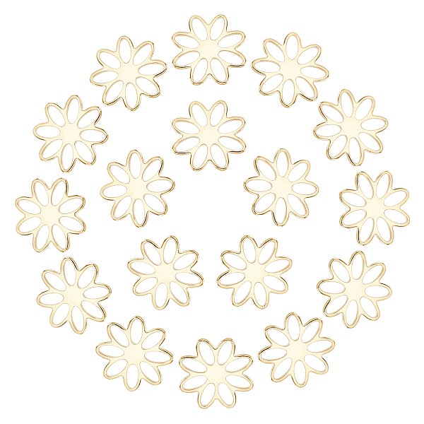 PandaHall UNICRAFTALE 20pcs Golden Flower Pendants 304 Stainless Steel Dangle Charms Hollow Smooth Pendants for Jewelry Making Crafting 304...
PandaHall UNICRAFTALE 20pcs Golden Flower Pendants 304 Stainless Steel Dangle Charms Hollow Smooth Pendants for Jewelry Making Crafting 304...