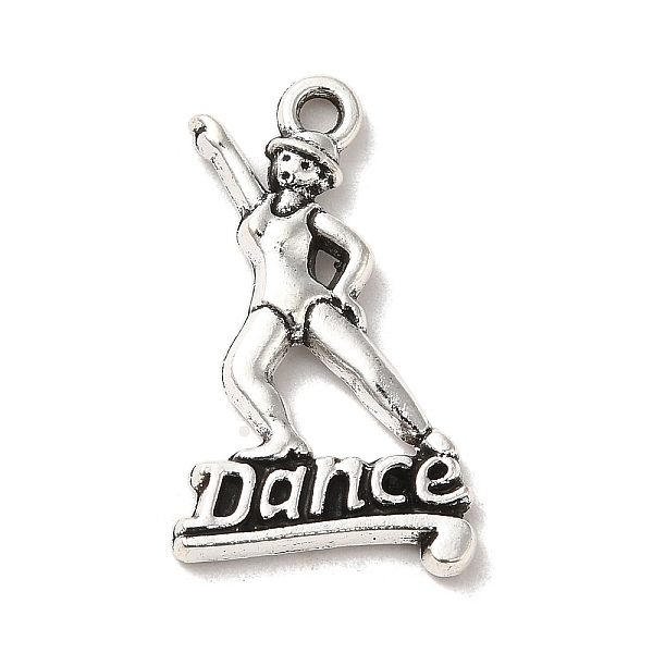 PandaHall Tibetan Style Alloy Pendants, Cadmium Free & Lead Free, Woman Dancer, Antique Silver, 27x15x2mm, Hole: 1.8mm, about 568Pcs/1000G...
PandaHall Tibetan Style Alloy Pendants, Cadmium Free & Lead Free, Woman Dancer, Antique Silver, 27x15x2mm, Hole: 1.8mm, about 568Pcs/1000G...