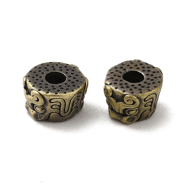 PandaHall Tibetan Style Rack Plating Brass Beads, Long-Lasting Plated, Column, Brushed Antique Bronze, 7.5x4.5~5mm, Hole: 2.5mm Brass Column
PandaHall Tibetan Style Rack Plating Brass Beads, Long-Lasting Plated, Column, Brushed Antique Bronze, 7.5x4.5~5mm, Hole: 2.5mm Brass Column