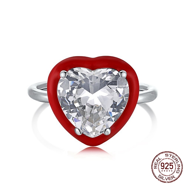 PandaHall Rhodium Plated 925 Sterling Silver Finger Rings, Birthstone Ring, Real Platinum Plated, with Enamel & Cubic Zirconia for Women..., Red
PandaHall Rhodium Plated 925 Sterling Silver Finger Rings, Birthstone Ring, Real Platinum Plated, with Enamel & Cubic Zirconia for Women..., Red