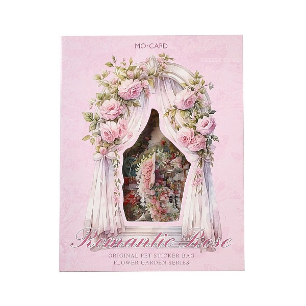 PandaHall 30Pcs Flower Courtyard Waterproof PET Self-Adhesive Decorative Stickers, for DIY Scrapbooking, Mixed Shapes, Pink...
PandaHall 30Pcs Flower Courtyard Waterproof PET Self-Adhesive Decorative Stickers, for DIY Scrapbooking, Mixed Shapes, Pink...