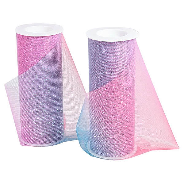 PandaHall Polyester Deco Mesh Ribbons, Tulle Fabric, Tulle Roll Spool Fabric For Skirt Making, Mixed Color, 150mm, 10yards/roll Polyester..., Multicolor
PandaHall Polyester Deco Mesh Ribbons, Tulle Fabric, Tulle Roll Spool Fabric For Skirt Making, Mixed Color, 150mm, 10yards/roll Polyester..., Multicolor