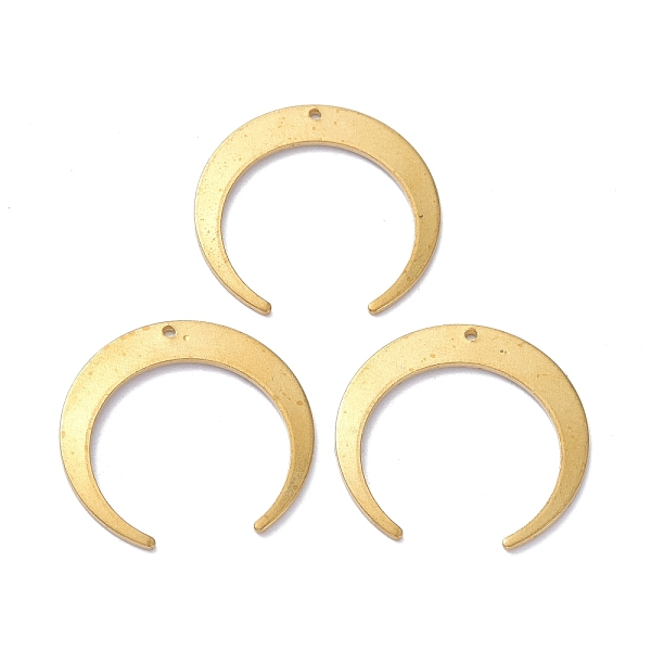 PandaHall Brass Pendant, for Jewelry Making, Double Horn/Crescent Moon, Raw(Unplated), 26x27x1mm, Hole: 1.2mm Brass Moon
PandaHall Brass Pendant, for Jewelry Making, Double Horn/Crescent Moon, Raw(Unplated), 26x27x1mm, Hole: 1.2mm Brass Moon