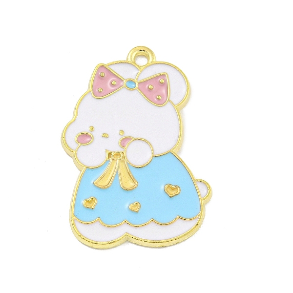 PandaHall Cartoon Alloy Enamel Pendants, Golden, Rabbit, 30x20x1mm, Hole: 1.8mm Alloy+Enamel Rabbit
PandaHall Cartoon Alloy Enamel Pendants, Golden, Rabbit, 30x20x1mm, Hole: 1.8mm Alloy+Enamel Rabbit