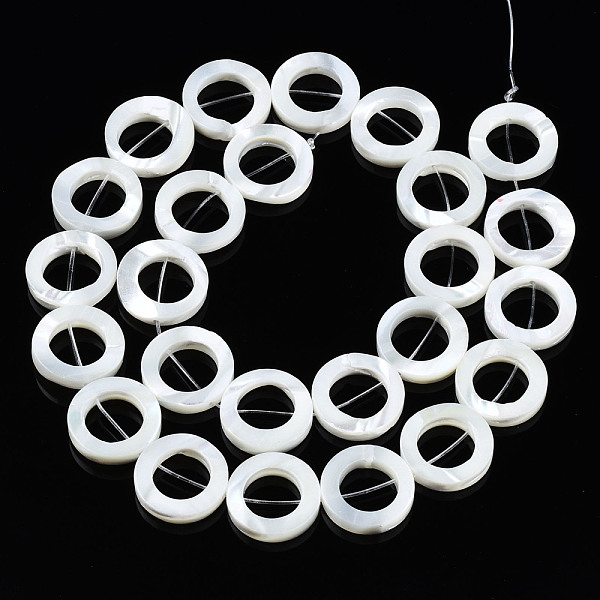 PandaHall Natural Trochid Shell/Trochus Shell Beads Frames Strands, Ring, Bleach, Seashell Color, 15x3mm, Hole: 0.5mm, Inner Diameter...
PandaHall Natural Trochid Shell/Trochus Shell Beads Frames Strands, Ring, Bleach, Seashell Color, 15x3mm, Hole: 0.5mm, Inner Diameter...