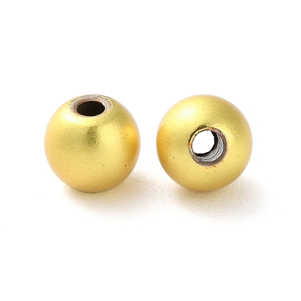 PandaHall Rack Plating Brass Spacer Beads, Long-Lasting Plated, Lead Free & Cadmium Free, Round, Matte Gold Color, 5.8x5mm, Hole: 1.6mm...
PandaHall Rack Plating Brass Spacer Beads, Long-Lasting Plated, Lead Free & Cadmium Free, Round, Matte Gold Color, 5.8x5mm, Hole: 1.6mm...