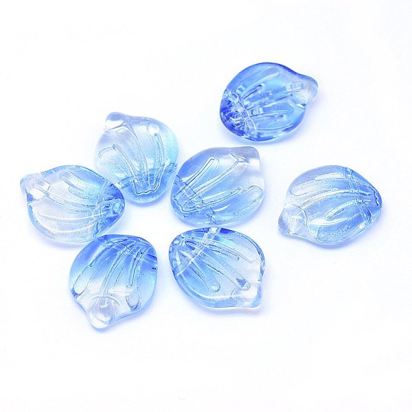 PandaHall Glass Charms, Petal/Shell, Cornflower Blue, 15x12x4mm, Hole: 1mm Glass Flower Blue
PandaHall Glass Charms, Petal/Shell, Cornflower Blue, 15x12x4mm, Hole: 1mm Glass Flower Blue