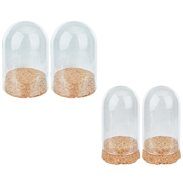 PandaHall HOBBIESAY 4pcs 2 Size Glass Display Dome Cloche Bell Jar Terrarium with Cork Base Decorative Clear Glass Cloche Bell Jar Display...
PandaHall HOBBIESAY 4pcs 2 Size Glass Display Dome Cloche Bell Jar Terrarium with Cork Base Decorative Clear Glass Cloche Bell Jar Display...