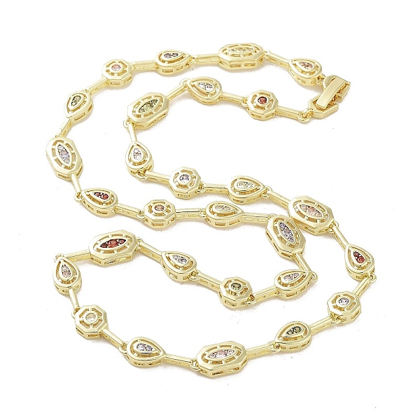 PandaHall Brass Micro Pave Cubic Zirconia Chain Necklaces , Real 18K Gold Plated, 18.46 inch(469mm) Brass
PandaHall Brass Micro Pave Cubic Zirconia Chain Necklaces , Real 18K Gold Plated, 18.46 inch(469mm) Brass