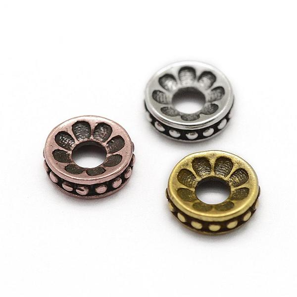 PandaHall Brass Spacer Beads, Cadmium Free & Nickel Free & Lead Free, Flat Round, Mixed Color, 7x2mm, Hole: 2.5mm Brass Flat Round..., Multicolor
PandaHall Brass Spacer Beads, Cadmium Free & Nickel Free & Lead Free, Flat Round, Mixed Color, 7x2mm, Hole: 2.5mm Brass Flat Round..., Multicolor