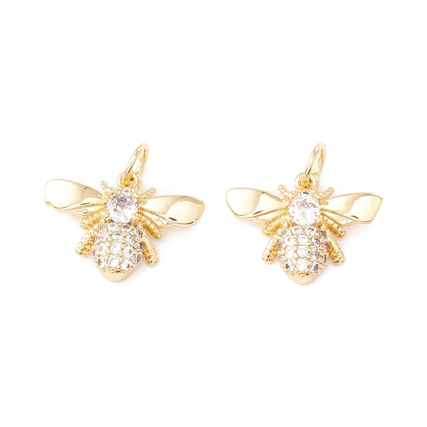PandaHall Rack Plating Brass Micro Pave Cubic Zirconia Pendants, with Jump Rings, Long-Lasting Plated, Cadmium Free & Lead Free, Bees, Clear...
PandaHall Rack Plating Brass Micro Pave Cubic Zirconia Pendants, with Jump Rings, Long-Lasting Plated, Cadmium Free & Lead Free, Bees, Clear...