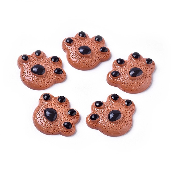 PandaHall Resin Cabochons, Bears Paw Shape, Peru, 21.5x25.5x7mm Resin Others Brown
PandaHall Resin Cabochons, Bears Paw Shape, Peru, 21.5x25.5x7mm Resin Others Brown