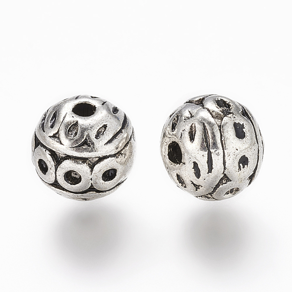 PandaHall Alloy Beads, Lead Free & Cadmium Free, Round, Antique Silver, 8mm, Hole: 1mm Alloy Round
PandaHall Alloy Beads, Lead Free & Cadmium Free, Round, Antique Silver, 8mm, Hole: 1mm Alloy Round