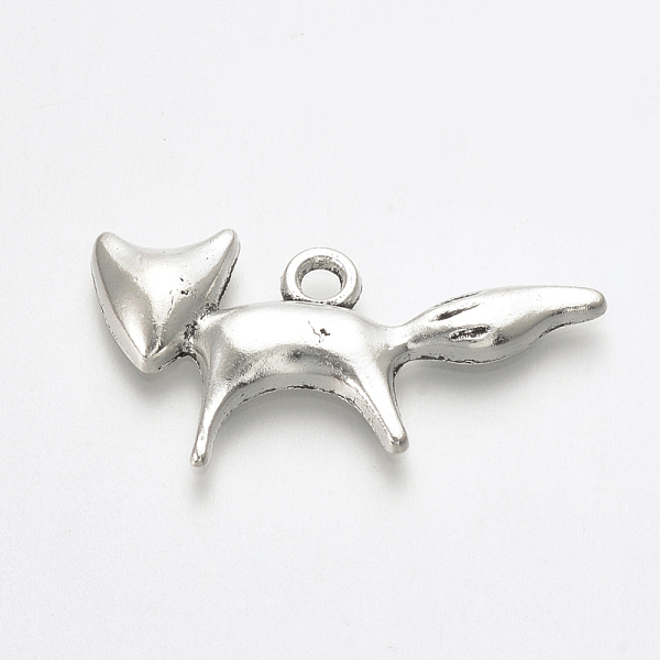 PandaHall Tibetan Style Alloy Pendants, Fox, Lead Free & Cadmium Free, Antique Silver, 15x28.5x2.5mm, Hole: 1.5mm, about 480pcs/500g Alloy...
PandaHall Tibetan Style Alloy Pendants, Fox, Lead Free & Cadmium Free, Antique Silver, 15x28.5x2.5mm, Hole: 1.5mm, about 480pcs/500g Alloy...