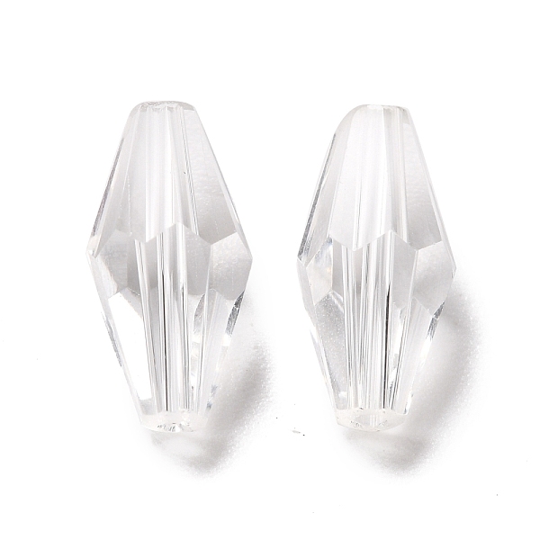 PandaHall Transparent Glass Beads, Faceted, Bicone, Clear, 12x6mm, Hole: 1mm Glass Bicone Clear
PandaHall Transparent Glass Beads, Faceted, Bicone, Clear, 12x6mm, Hole: 1mm Glass Bicone Clear