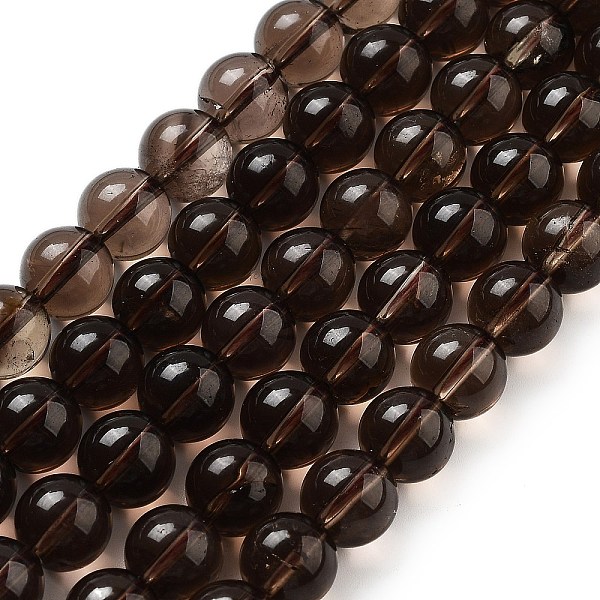 PandaHall Natural Smoky Quartz Round Beads Strands, 10mm, Hole: 1mm, about 37pcs/strand, 37cm Smoky Quartz Round
PandaHall Natural Smoky Quartz Round Beads Strands, 10mm, Hole: 1mm, about 37pcs/strand, 37cm Smoky Quartz Round