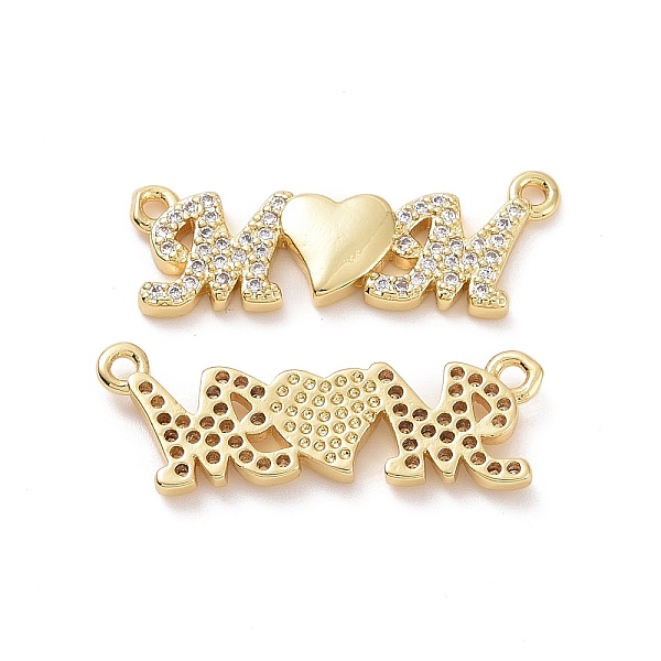 PandaHall Brass Micro Pave Clear Cubic Zirconia 2-Loop Pendants, Word Mom Charms, Golden, 9x26x2mm, Hole: 1.4mm Brass+Cubic Zirconia Word...
PandaHall Brass Micro Pave Clear Cubic Zirconia 2-Loop Pendants, Word Mom Charms, Golden, 9x26x2mm, Hole: 1.4mm Brass+Cubic Zirconia Word...