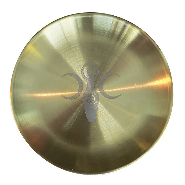 PandaHall 201 Stainless Steel Candle Holder, Tarot Theme Tealight Tray, for Witchcraft Wiccan Altar Supplies, Flat Round, Goddess Pattern...
PandaHall 201 Stainless Steel Candle Holder, Tarot Theme Tealight Tray, for Witchcraft Wiccan Altar Supplies, Flat Round, Goddess Pattern...