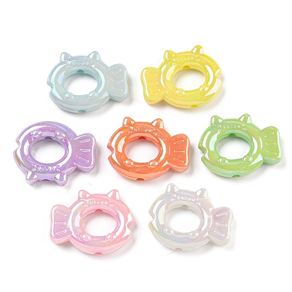 PandaHall UV Plating Iridescent Acrylic Beads, Fish, Mixed Color, 31x24x7mm, Hole: 2.5mm Acrylic Fish Multicolor
PandaHall UV Plating Iridescent Acrylic Beads, Fish, Mixed Color, 31x24x7mm, Hole: 2.5mm Acrylic Fish Multicolor