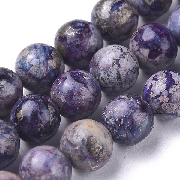 PandaHall Natural African Pyrite Beads Strands, Dyed, Round, 8mm, Hole: 0.8mm, about 52 pcs/Strand, 15.94 inch(40.5 cm) Pyrite Round
PandaHall Natural African Pyrite Beads Strands, Dyed, Round, 8mm, Hole: 0.8mm, about 52 pcs/Strand, 15.94 inch(40.5 cm) Pyrite Round